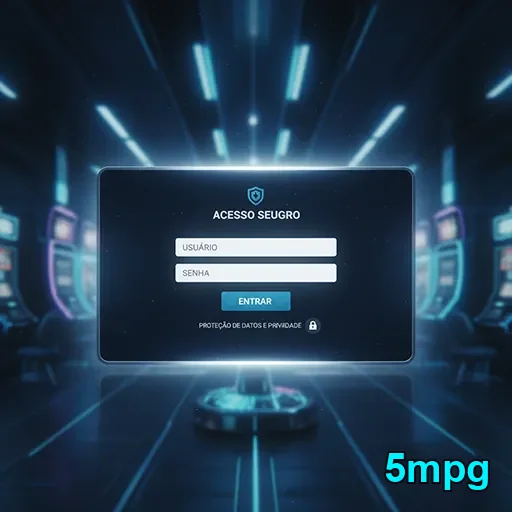 Ilustração de Explore o cassino online 5mpg com recompensas VIP exclusivas