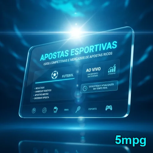 Ilustração de Explore o cassino online 5mpg com recompensas VIP exclusivas